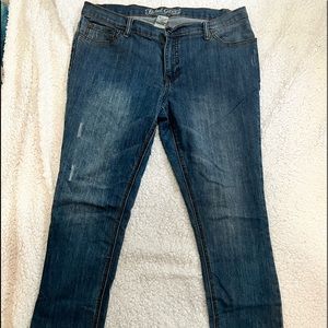 Faded Glory Boyfriend Denim Jeans Size 12A L32